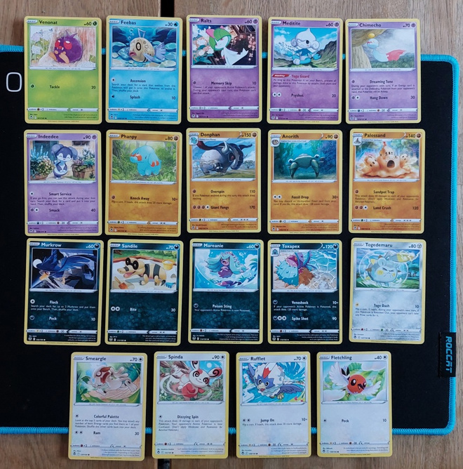 Pokemon kortit 19kpl (#121 Silver Tempest)