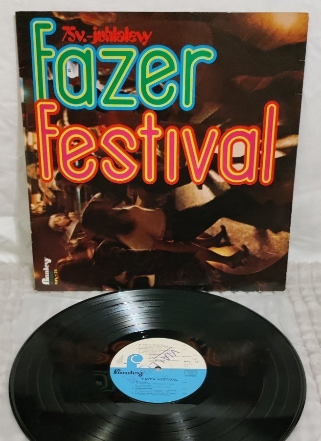 75v.-Juhlalevy - Fazer Festival lp
