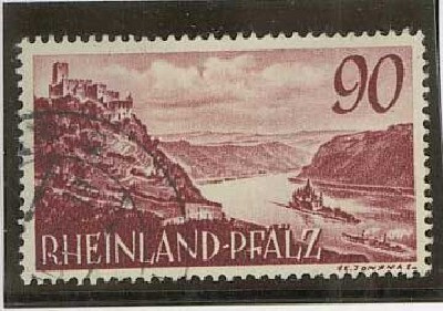 BRD Rheinland-Pfalz Mi 41 o