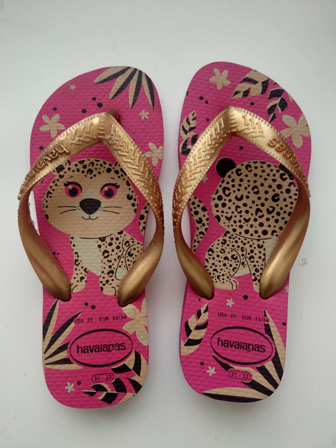 Havaianas varvas sandaalit koko eur 33/34