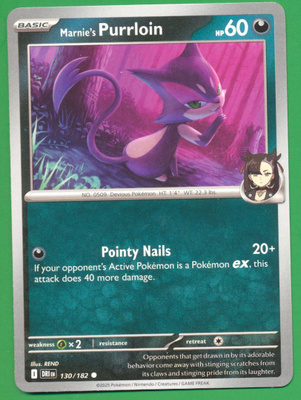 Pokémon Marnie's Purrloin