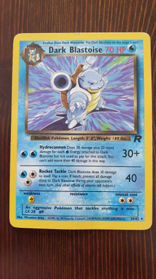Dark Blastoise Team rocket -setin pokemonkortti