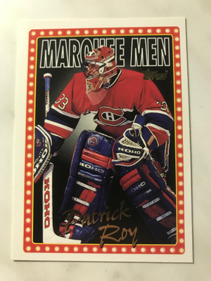1995-96 Topps Marquee Men Patrick Roy #377