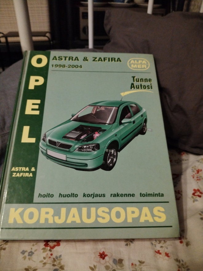 Opel astra & zafira 1998-2004 korjausopas alfamer
