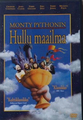 Monty Pythonin Hullu maailma -DVD