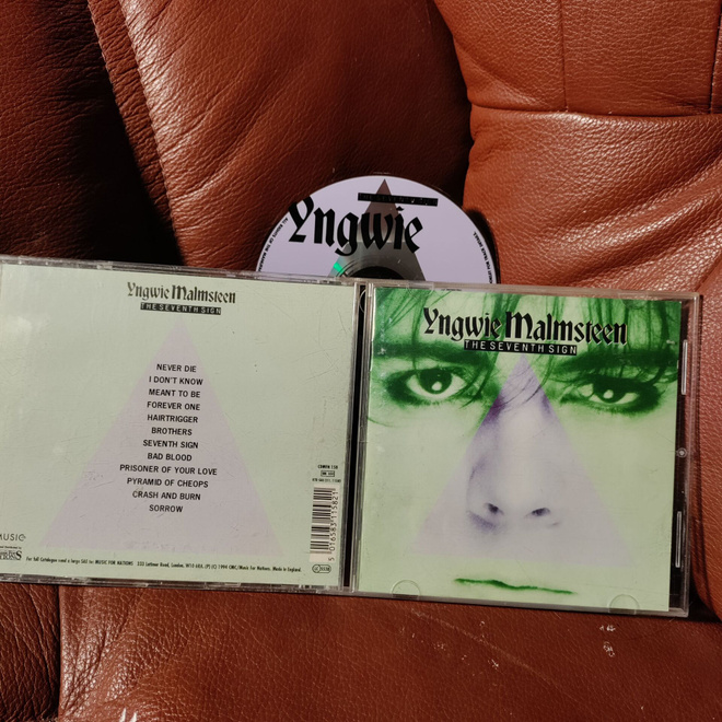 YNGWIE MALMSTEEN-the seventh sign CD.