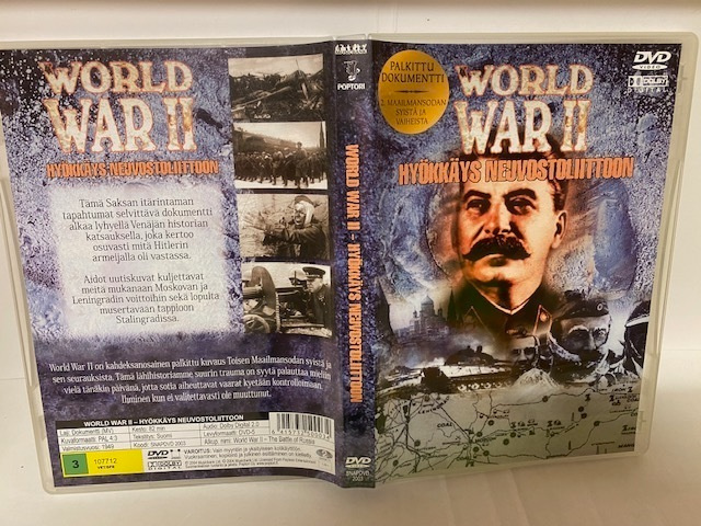 World War II - Hyökkäys neuvostoliittoon DVD