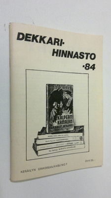 Dekkari-hinnasto 1984