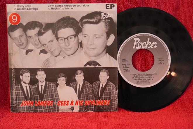 John Lamers & Cees & His Skyliners  Crazy Love Ep Hol.1984