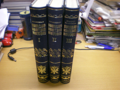 Suojeluskuntain historia 1-3