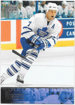 2003-04 Upper Deck #183 Gary Roberts Toronto Maple Leafs