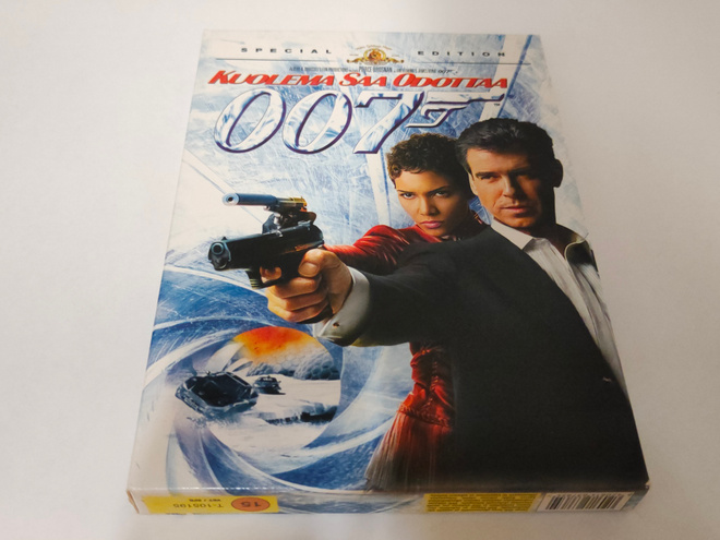 007 - Kuolema saa odottaa (2002) - DVD - Suomi-julkaisu