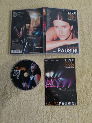LAURA PAUSINI - Live 2001/2002 World Tour DVD