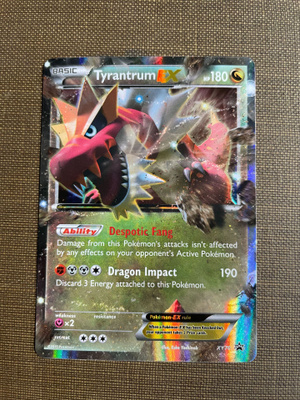 Tyrantrum EX (70) - XY Black Star Promos | EX / NM |