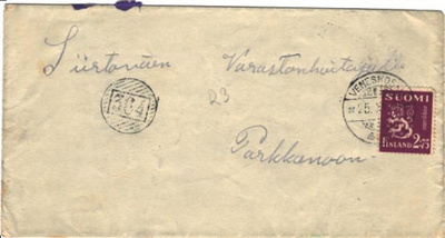 NUMEROLEIMA 364 VENESKOSKI