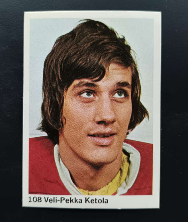 1974-75 Hockey #108 Veli-Pekka Ketola