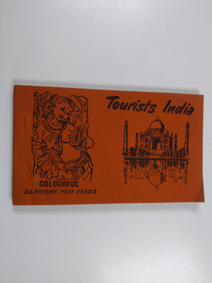 Tourists India : colourful 20 picture post cards