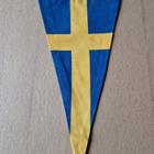 Ruotsi vintage kaksipuoleinen matkailuviiri - pikkukuva 2