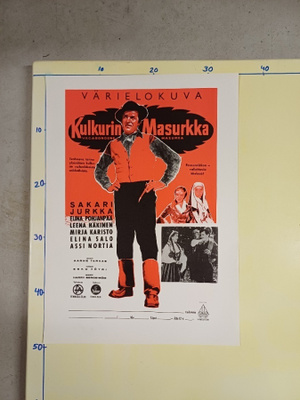 Kulkurin Masurkka ELOKUVAJULISTE