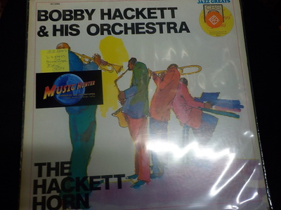 BOBBY HACKETT AND HIS ORCHESTRA - THE HACKET HORN EX-/EX+ LP