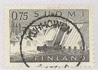 1963 75p Pyhäkoski kaunis KUHMOINEN-65
