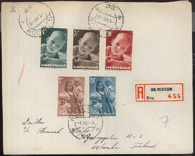 Hollanti Mi 495-9 FDC