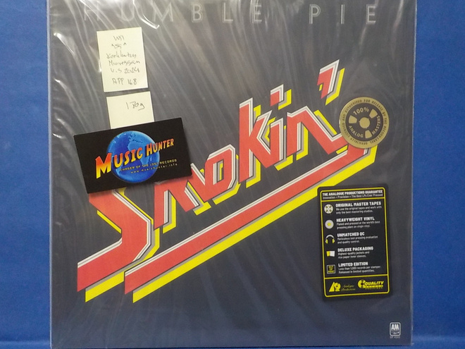 HUMBLE PIE - SMOKIN' - US 2024 UUSI 180g LP