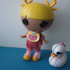 Vintage, pieni Lalaloopsy nukke + lemmikki - pikkukuva 1