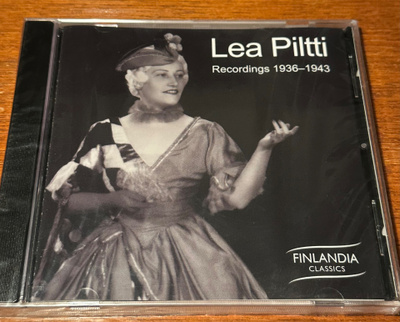 Lea Piltti: Recordings 1936–1943 UUSI 2014 CD Schwarzkopf