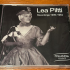 Lea Piltti: Recordings 1936–1943 UUSI 2014 CD Schwarzkopf - pikkukuva 1