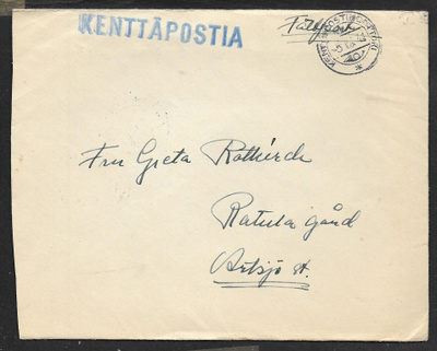 Kenttäposti - Kenttäpostia KPK 7 5.9.41