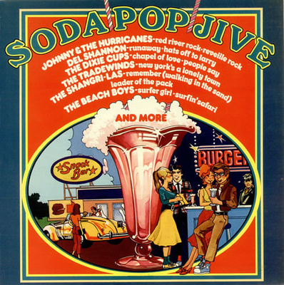 Various - Soda Pop Jive LP Rock & Roll Surf Vocal