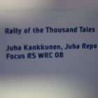 Ford rallikortti 13 D: Ford Focus WRC 08 / Juha Kankkunen - pikkukuva 2