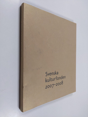 Åsa Thoden : Svenska kulturfonden : 2007-2008