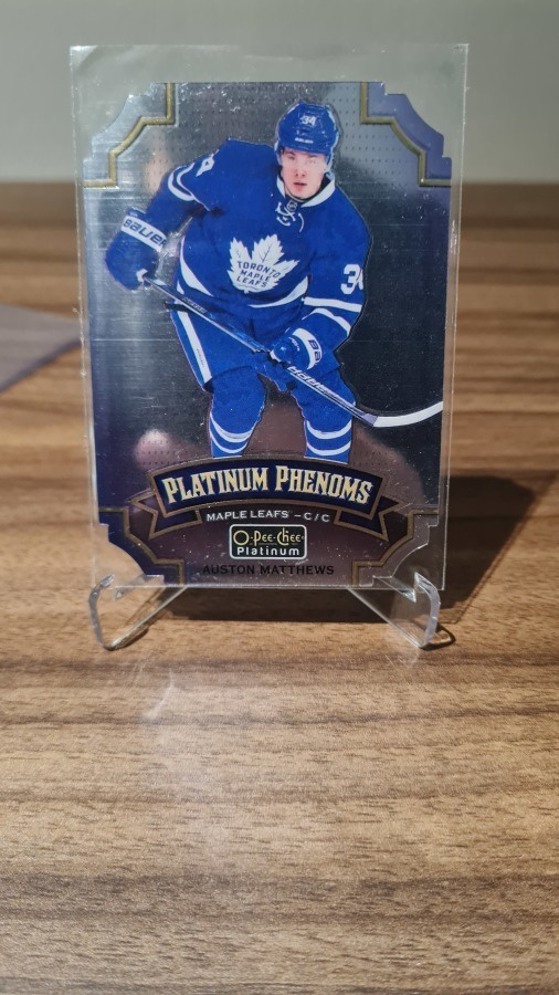 2016-17 OPC Platinum Phenoms Die-Cuts Auston Matthews