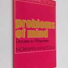 Norman Malcolm : Problems of mind : Descartes to Wittgens... - pikkukuva 1