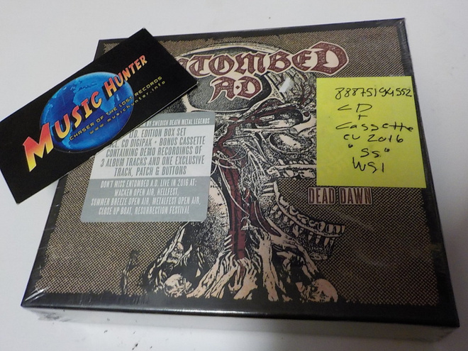 ENTOMBED A.D. - DEAD DAWN UUSI CD + C-KASETTI BOKSI
