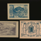 Itävalta Notgeld 10, 20, 50 Heller, Reichramming 1920 - pikkukuva 1