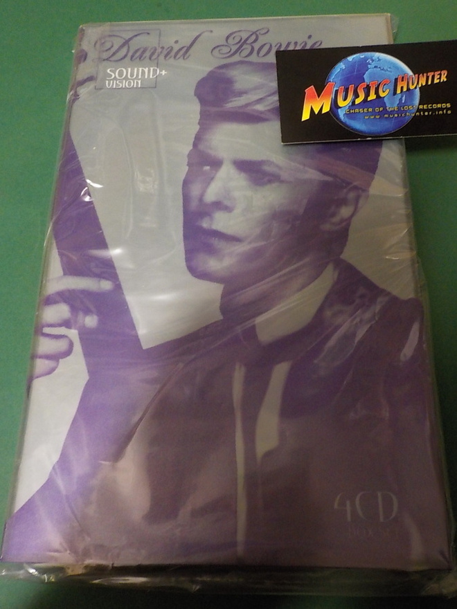 DAVID BOWIE - SOUND + VISION 4CD BOKSI
