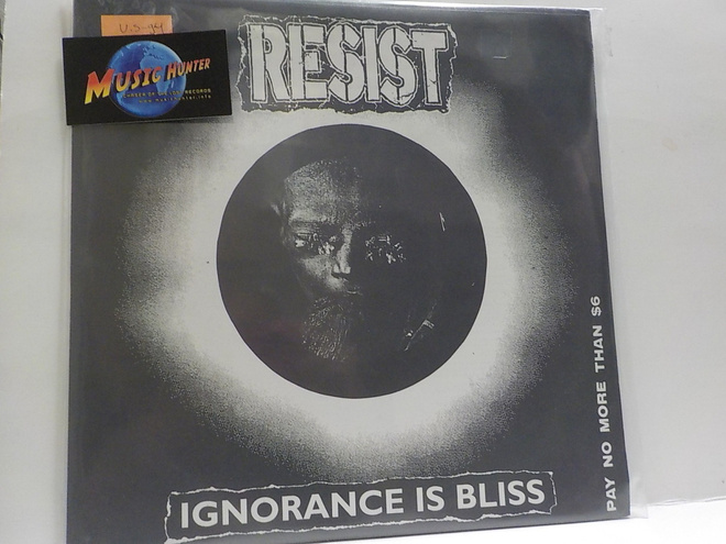 RESIST- IGNORANCE IS BLISS M-/M- LP