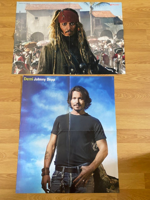 Johnny Depp julisteet