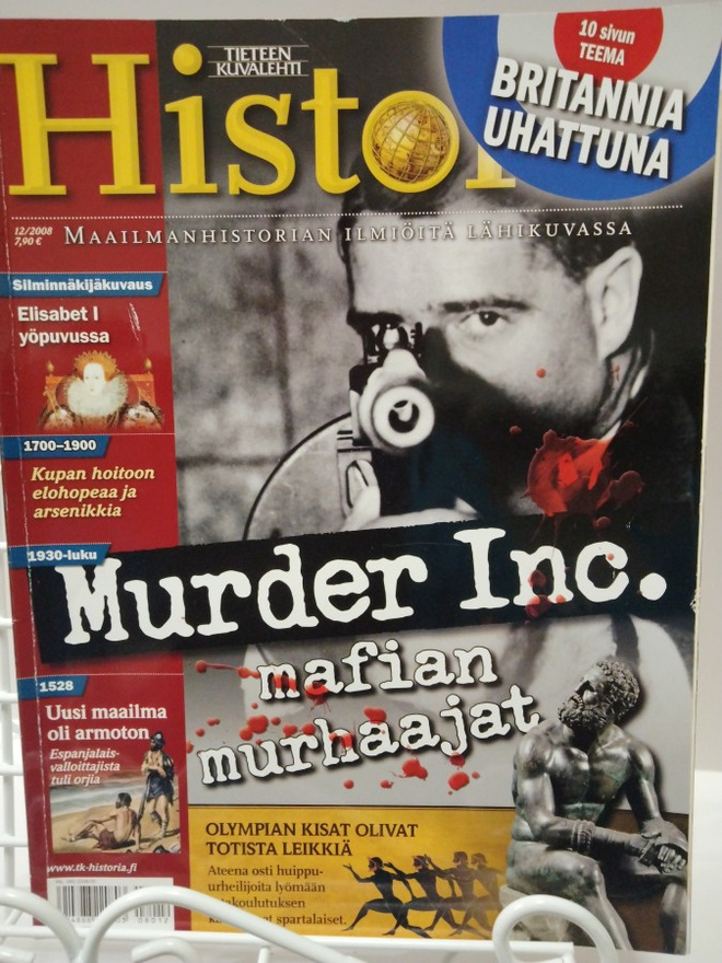 Historia lehti 12 2008 Tieteen Kuvalehti