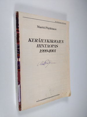 Martti Pöyhönen : Keräilykirjojen hintaopas 1999-2001 (si...