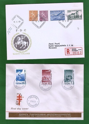 FDC- kuoret26.10.1951 TUB/15.2.1963 (34)