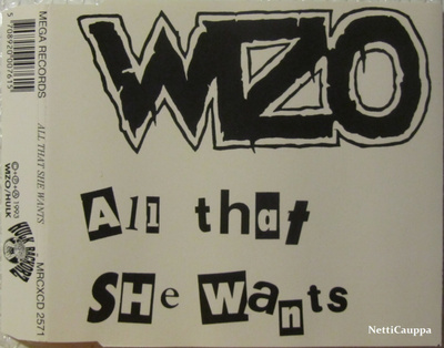 WIZO • All That She Wants CD Maxi-Single