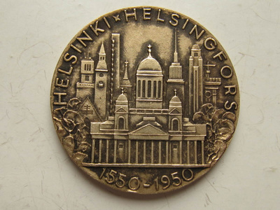 Helsinki Helsingfors 1550-1950 (L. Leppänen -50)