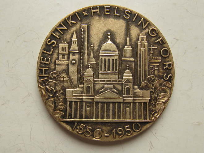 Helsinki Helsingfors 1550-1950 (L. Leppänen -50)