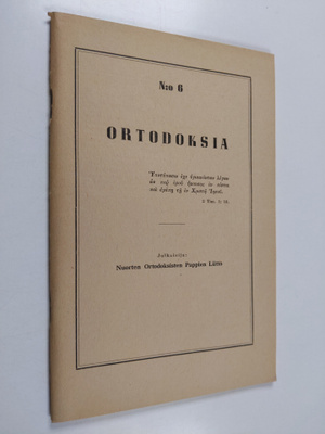 Ortodoksia N:o 6