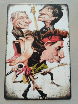 Rolling Stones peltikyltti