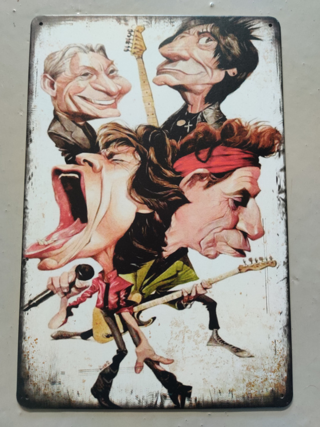 Rolling Stones peltikyltti